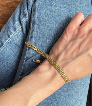 14k Vintage Bismarck Bracelet