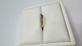 14k Vintage Diamond Blossom Ring
