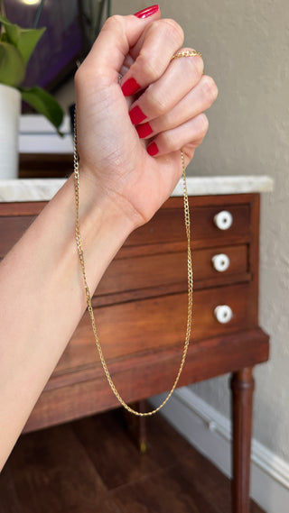 #13. 14k Curb Chain
