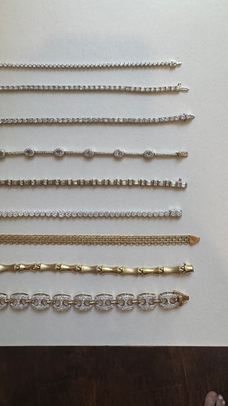 14k Vintage Bamboo Bracelet