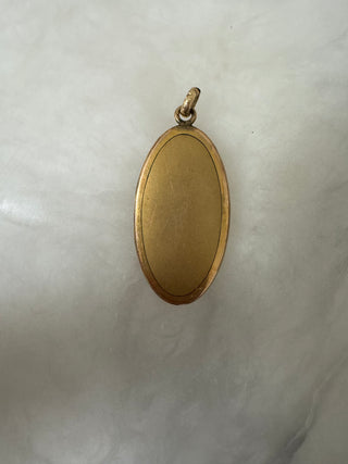 Antique 9k Gold Monogram locket