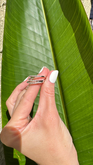 Thin Diamond Stacking Rings